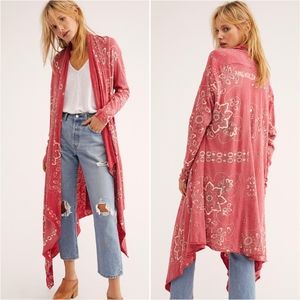 New magnolia pearl stargazer cardi red bandana OS